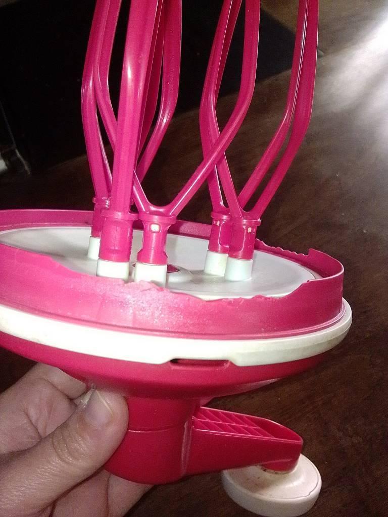 BATTEUR MANUEL TUPPERWARE speedy chef rouge / mayonnaise chantilly EUR 29,99 - FR
