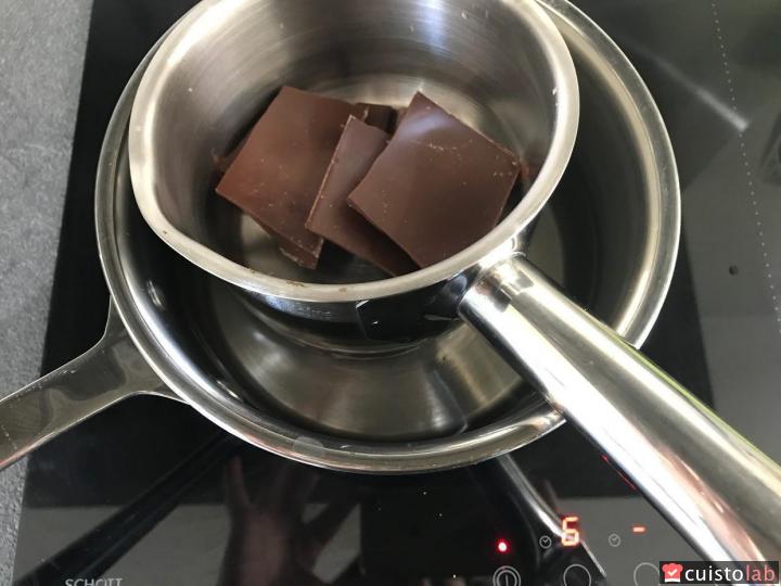 Le chocolat au bain marie !