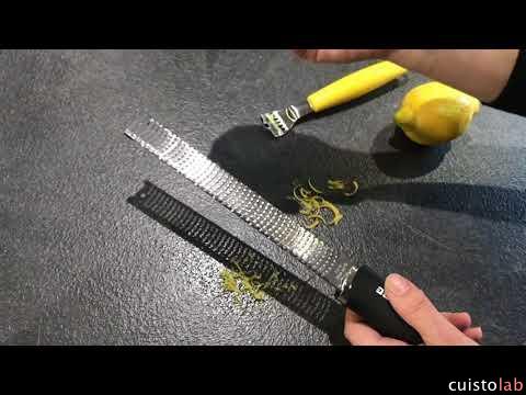 La Microplane face à la Zyliss en vidéo