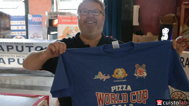 Thierry Graffagnino, triple champion du monde de pizza / dr