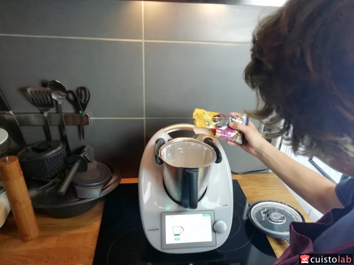 C'est Lucas qui cuisine avec le Thermomix