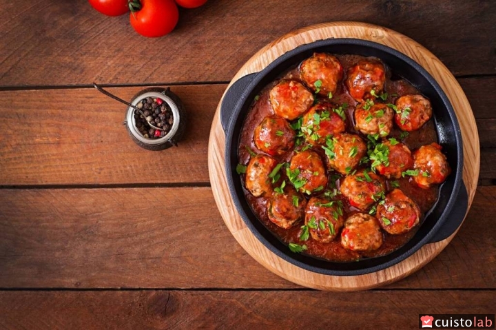 Recette de boulettes de viande sans gluten