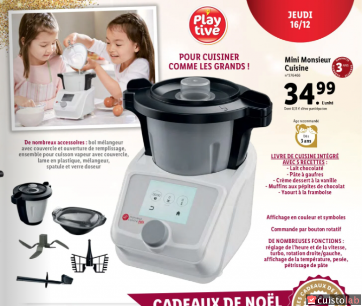 Robot Lidl Silvercrest enfant