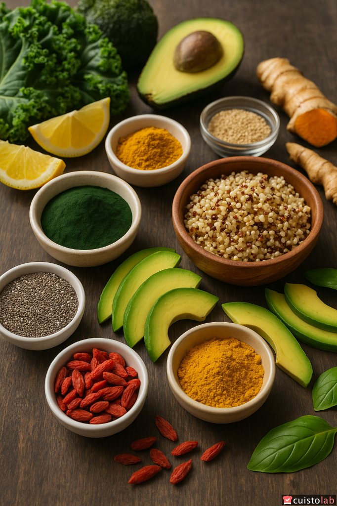 épices et super-aliments