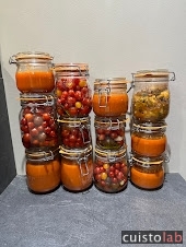 conserves de légumes