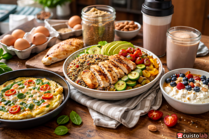 recettes proteinées