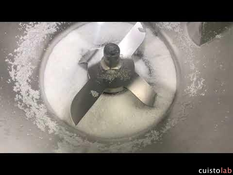 Réalisation du caramel grâce au programme Rissolage à 160 °C