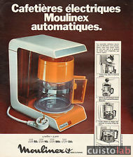 Les premières cafetières électriques Moulinex