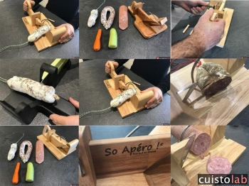 Modèles en bois et en plastique