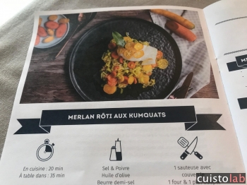 Le merlan rôti aux kumquats