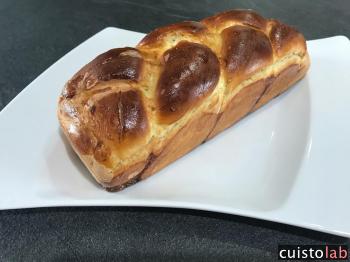 Le pain brioche est prêt