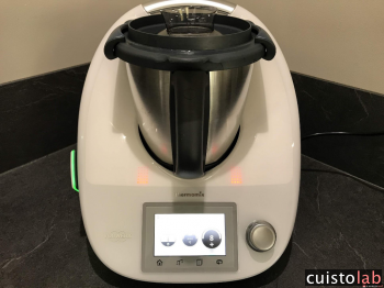 Avec le Thermomix, vous disposez d'un pas à pas pour les recettes