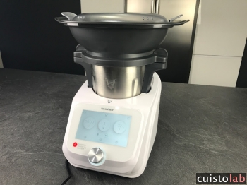 Même chose pour le Monsieur Cuisine Connect (en test au labo)