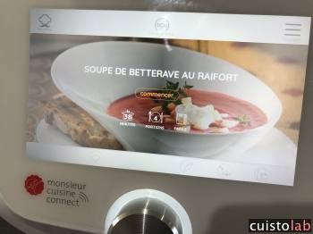 La recette du robot Monsieur Cuisine