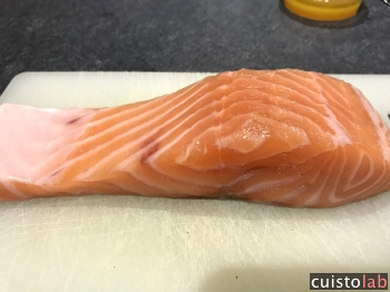 Le pavé de saumon