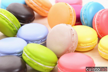 Le macaron se prête à tous les jeux de couleurs