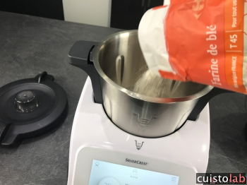 L'utilisation du Connect lors de son test au Labo Cuistolab