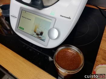 Et voilà la belle sauce caramel