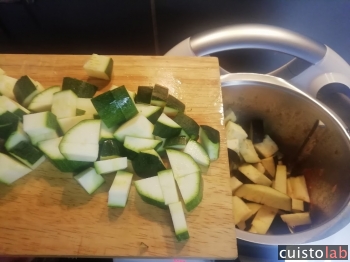 Et les courgettes pareil