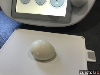 L'oeuf dur cuit au Thermomix