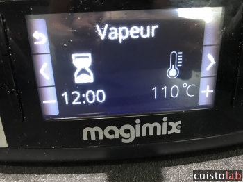 12 minutes à 110°C