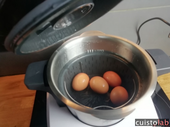 La cuisson des oeufs