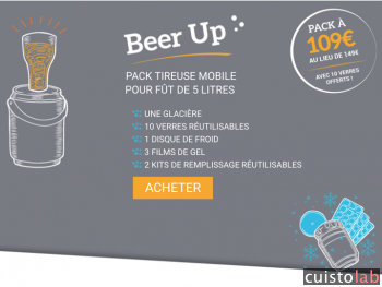 Le kit promo Beer Up