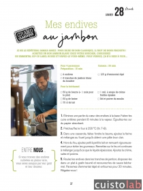 Recettes des endives au jambon