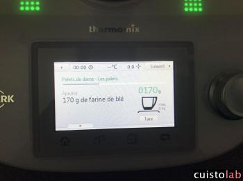 Instructions sur le thermomix