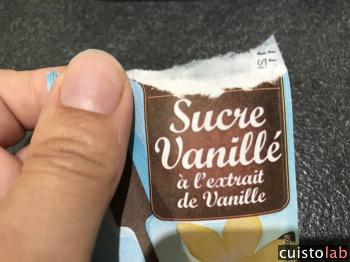 Le sucre vanillé