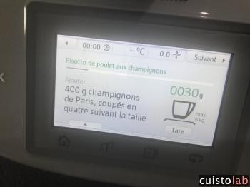 Les instructions sur le thermomix TM5