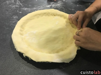 Pour faire une tourte aux poireaux