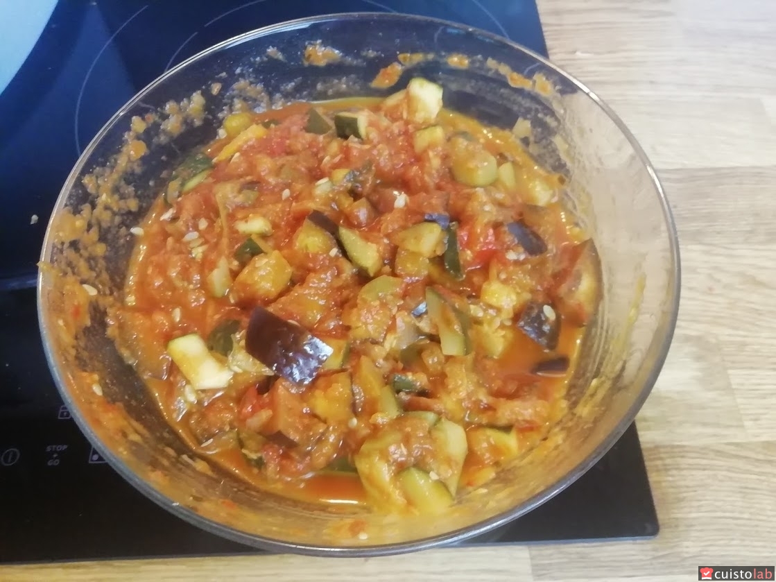 Ratatouille la meilleure recette au cookeo - Recette par Recette Thermomix