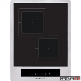 Une table induction deux foyers chez Kitchenaid