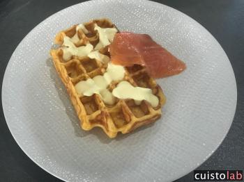 Petite recette de gaufres à la patate douce !