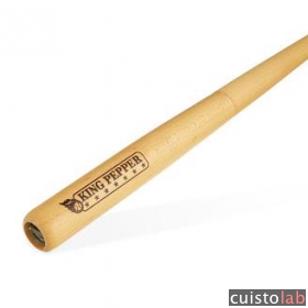 Original : un poivrier Cole & Mason en forme de batte de base-ball