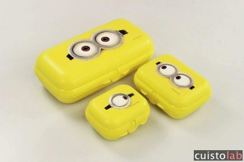 Ce set de trois boîtes Tupperware, c'est trop Minions