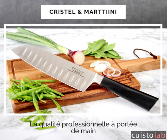 Nouveauté : Cristel lance une collection de couteaux avec Marttiini