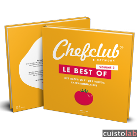Un moule à madeleine géante imaginé par le site de recettes Chefclub