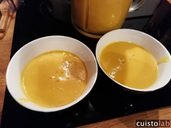 Velouté de potimarron au Cooking Chef de Kenwood