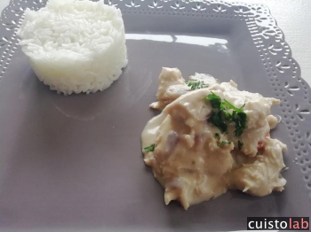 Blanquette de dinde au Cooking Chef Gourmet de Kenwood