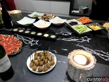 Apéritif dinatoire au cook expert
