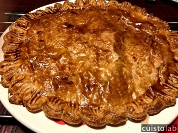 Recette de galette des rois pomme/gingembre Les Commis