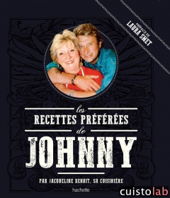 Nouveauté : Un livre des recettes préférées de Johnny