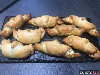 Petite recette de croissants salés et sucrés