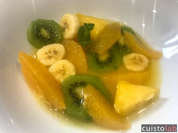 Ma salade de fruit d'hiver