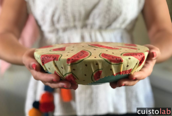 Un emballage alimentaire en tissu pour en finir avec le film plastique