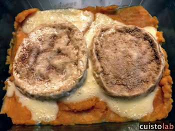 On a testé le gratin de patate douce au camembert frotté à la bière