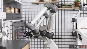 Le restaurant dans lequel le pizzaiolo est un robot...