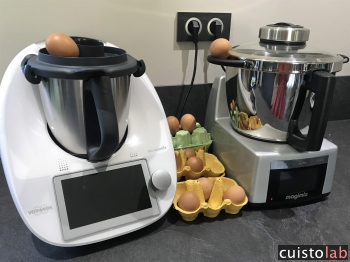 Cuisson des oeufs au Thermomix TM6 et Cook Expert